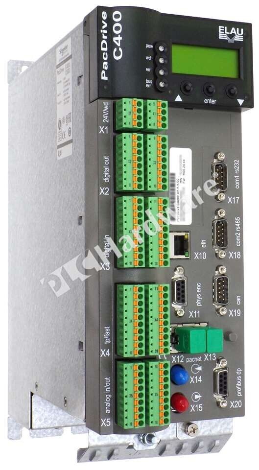 Controlador Surplus Schneider Electric C400/10/1/1/1/00 PacDrive C400 ELU HW